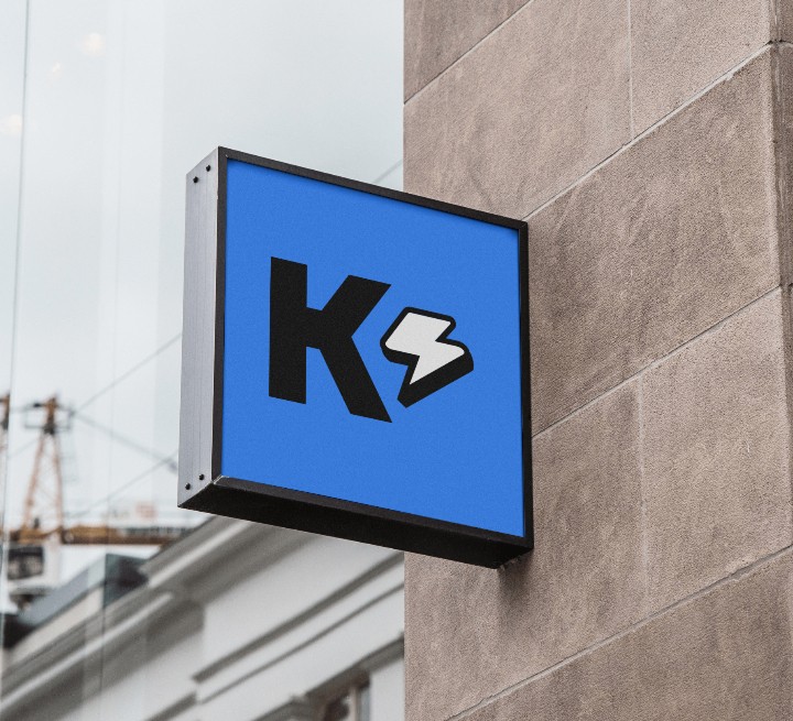 Plaque de rue Klark