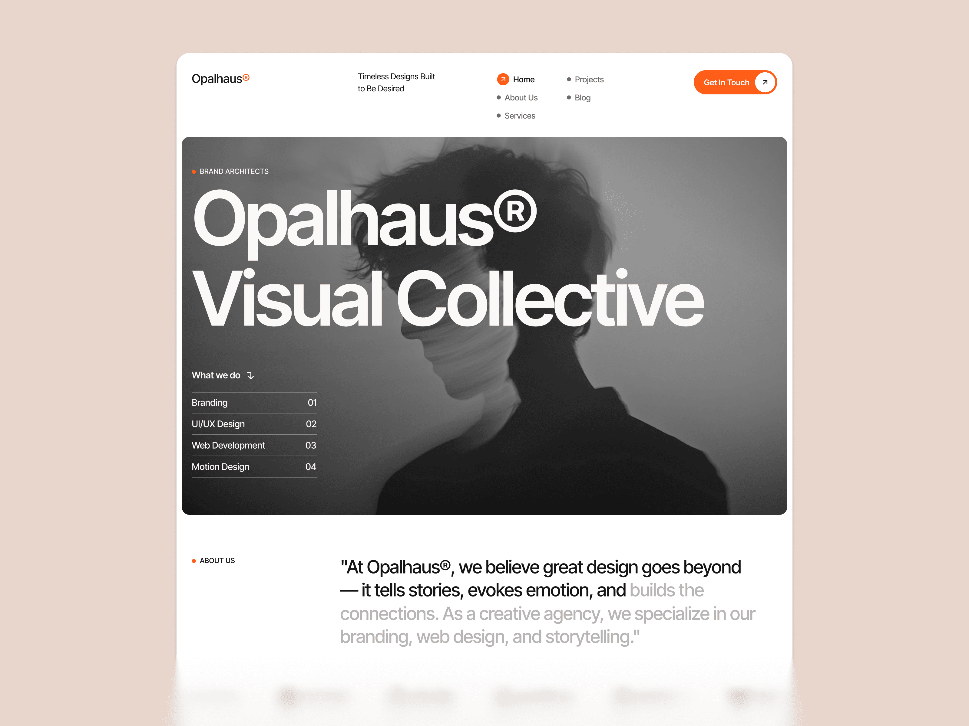 webflow creative agency template