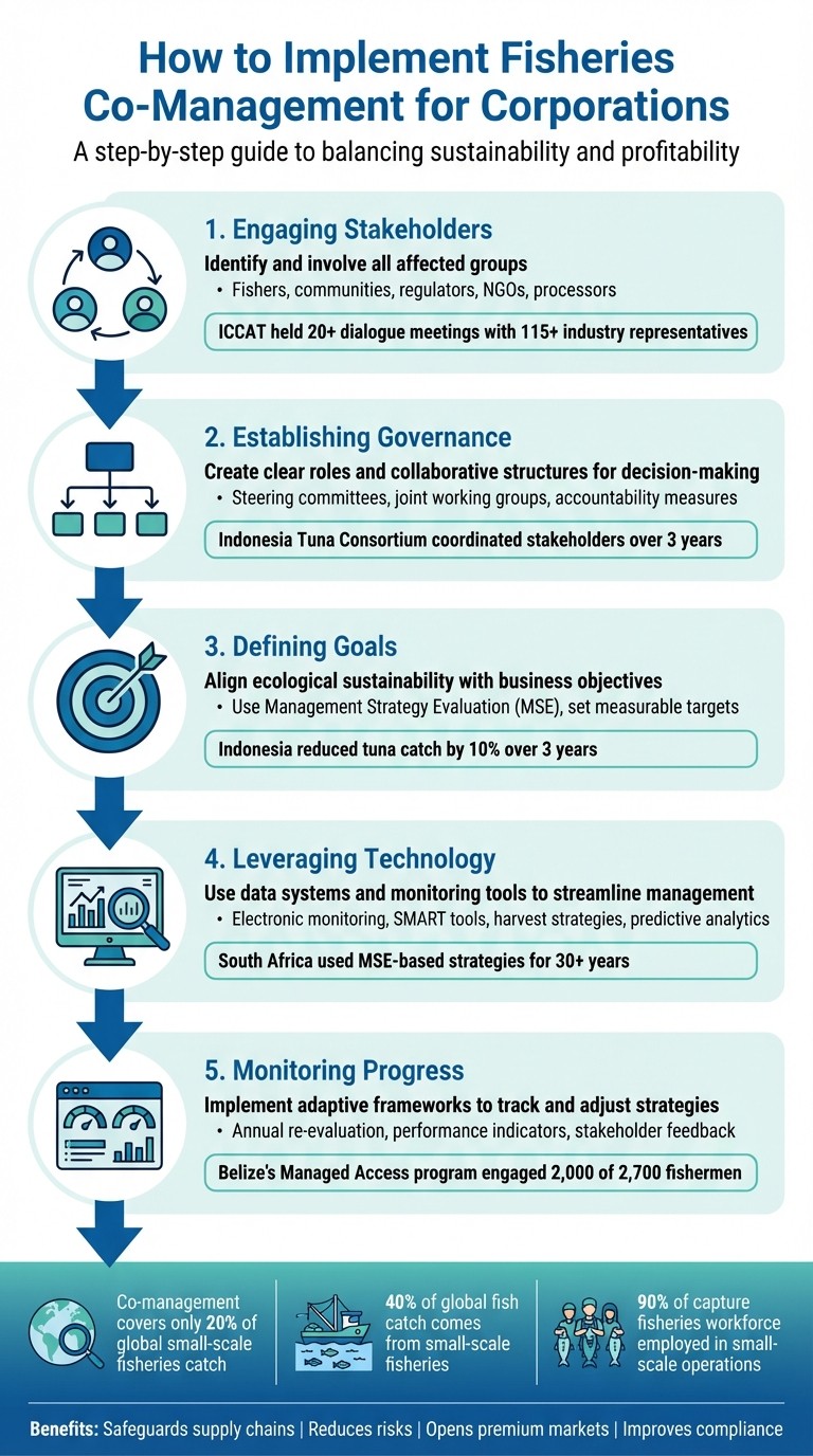 5 Key Steps to Implement Fisheries Co-Management for Corporations