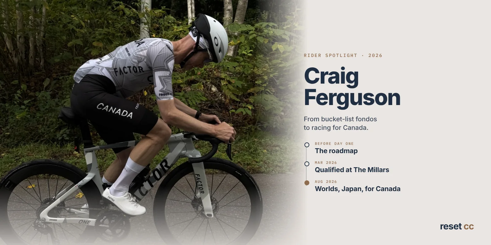 How Craig Ferguson Qualified for Gran Fondo Worlds With a Full-Time Job and a Family