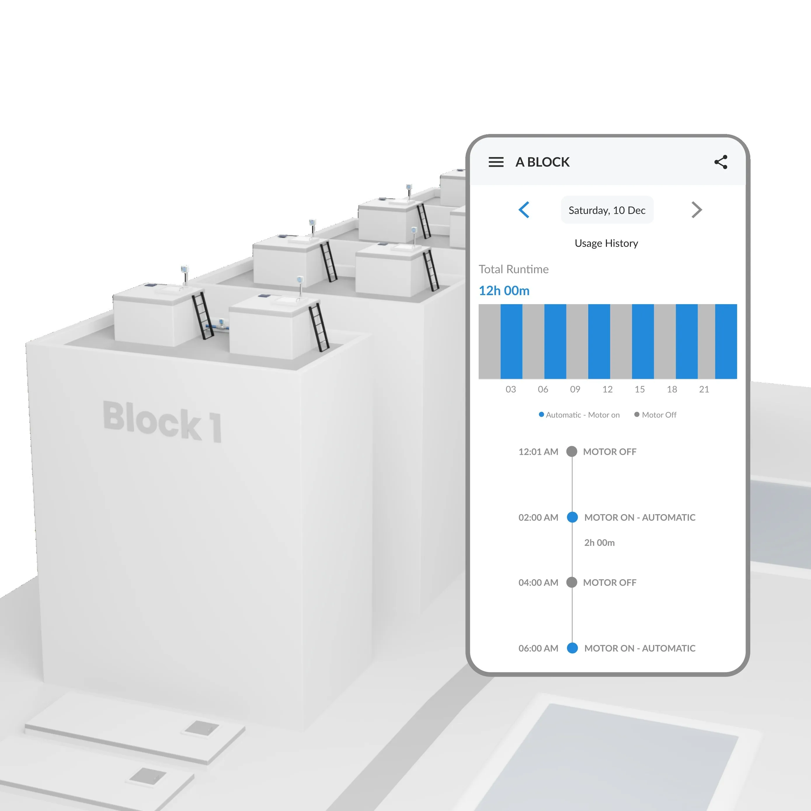 Waltr B's Waltr app interface
