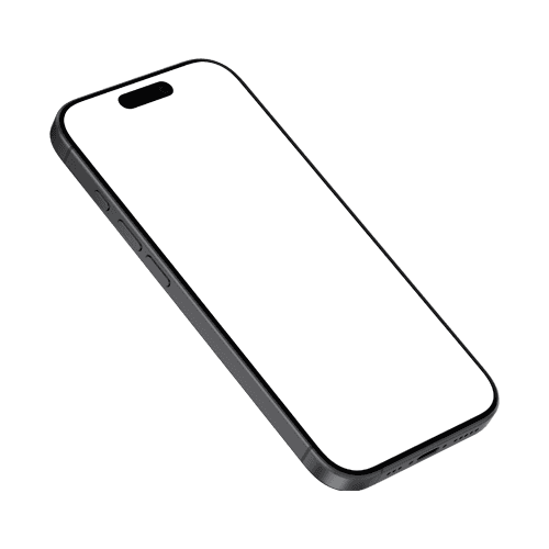 iPhone 17 black mockup