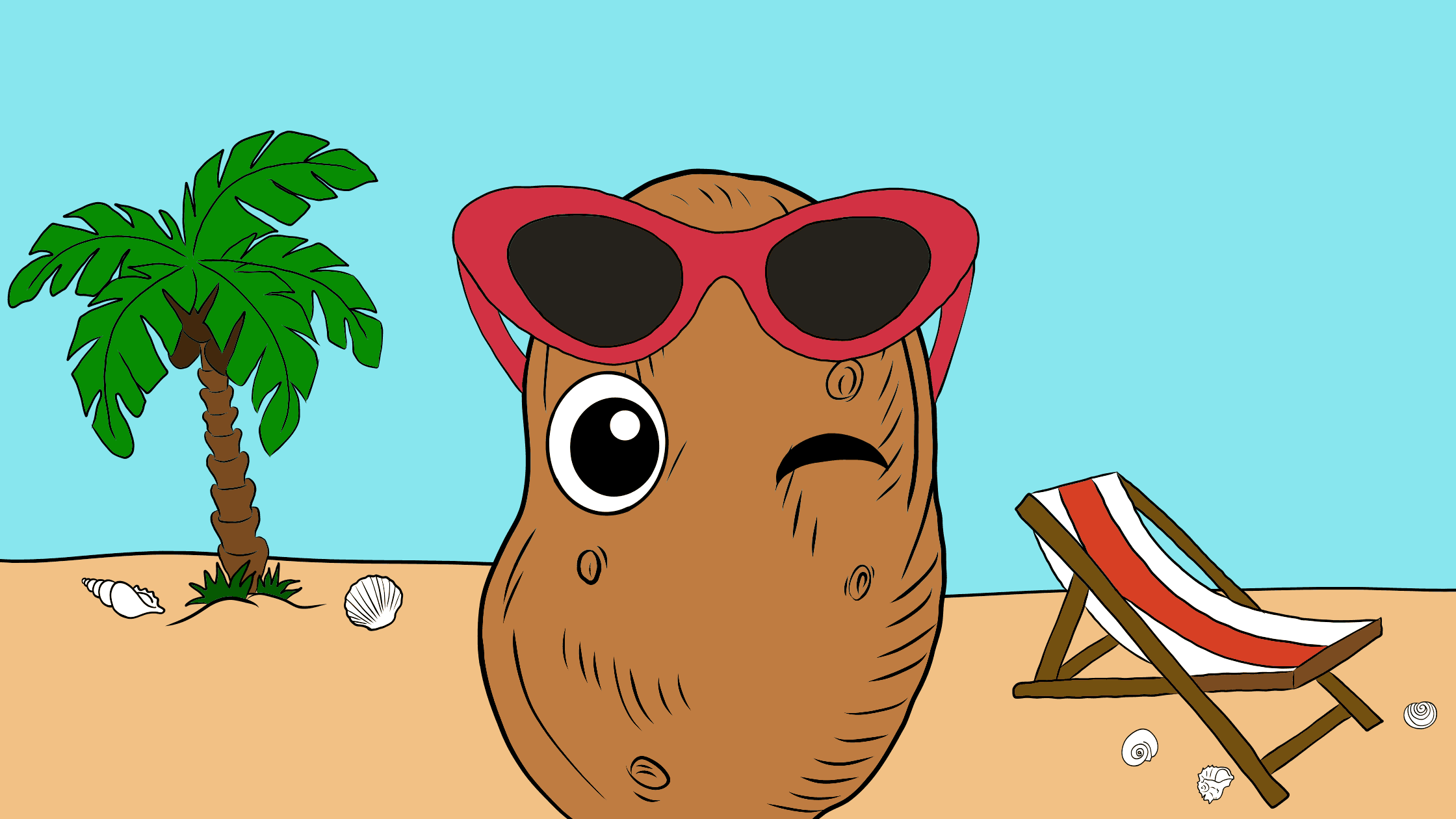 a black and white living room with a large tv