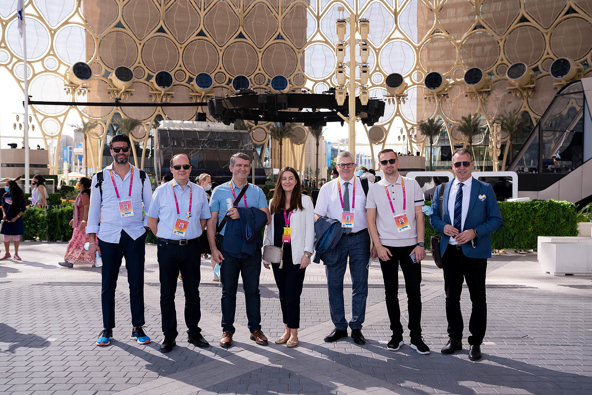 Edin Deljkic discussing BiH IT industry at Dubai Expo 2020