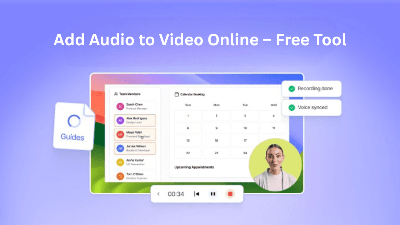 Add Audio to Video Online – Free Tool