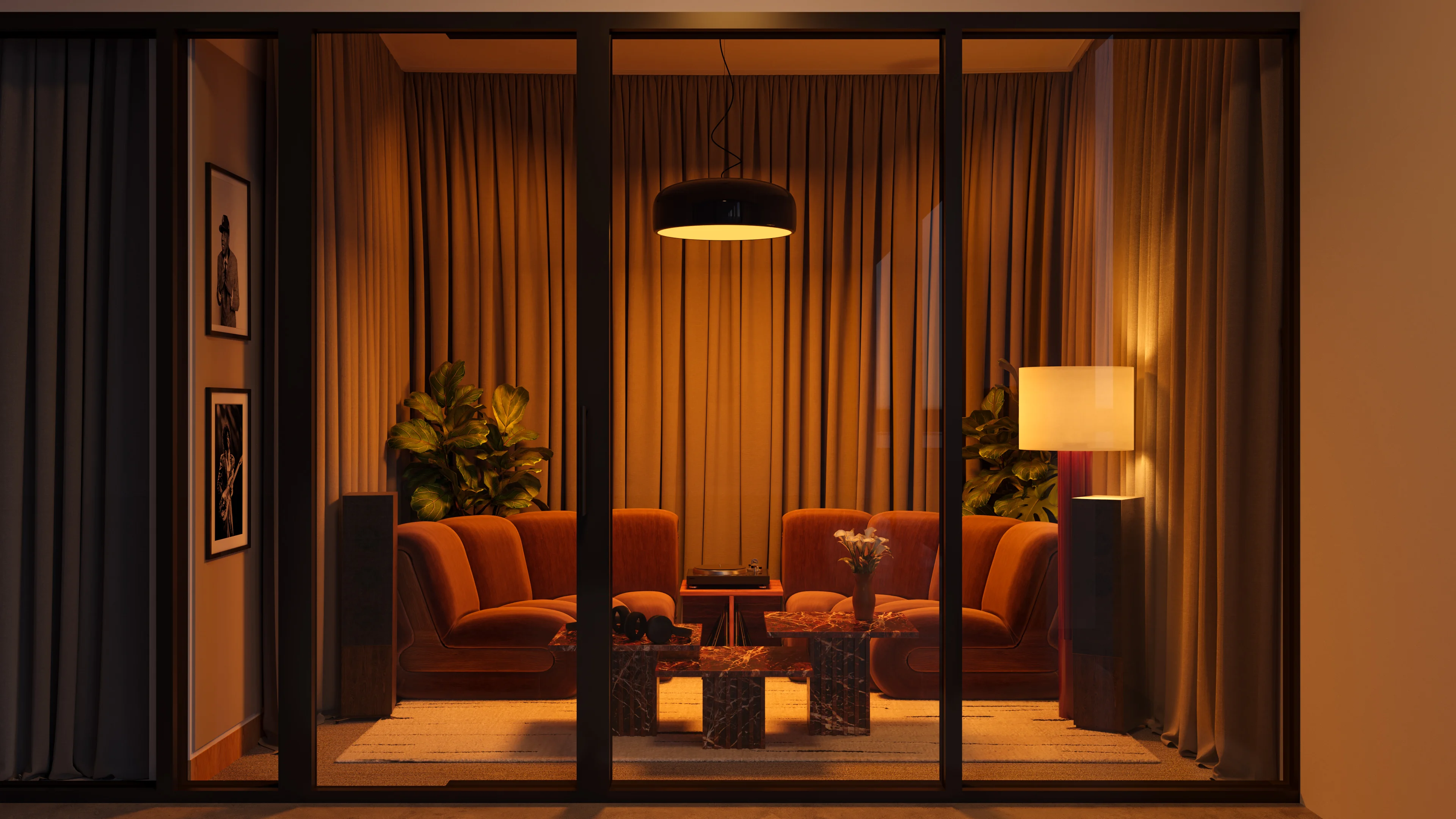 Malibu Suite modern residential interior