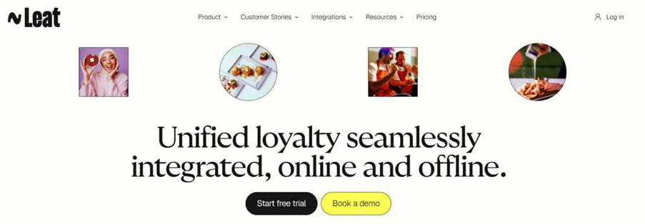 Pantallazo de Leat, la app Shopify que ayuda a la fidelización y al engagement de los clientes.