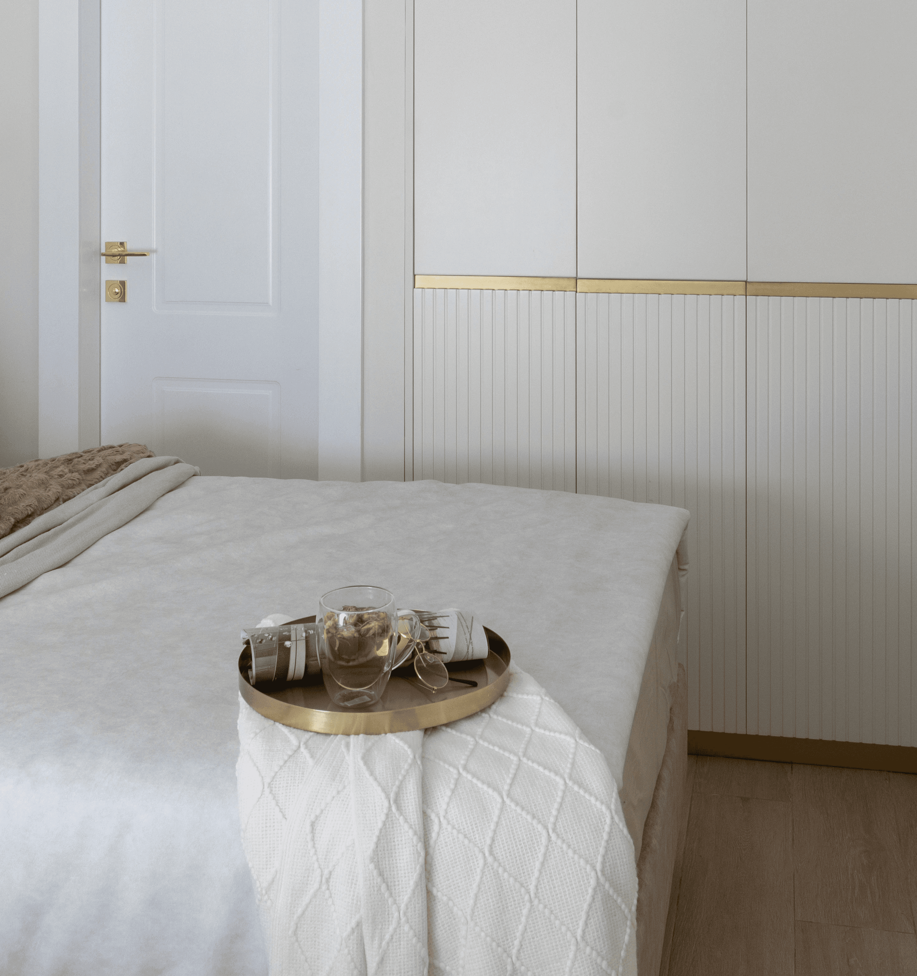 green chairs under umbrellas on shore