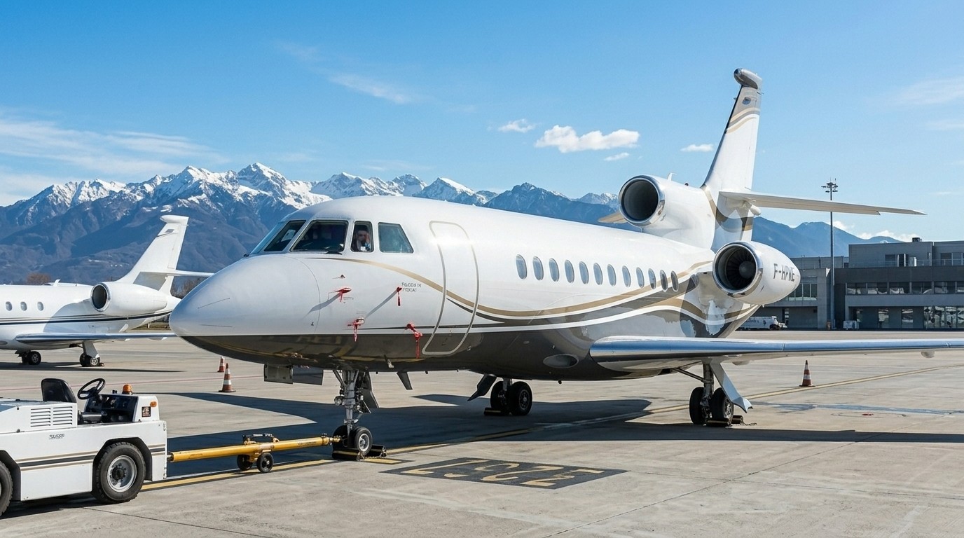 Heavy private jet option