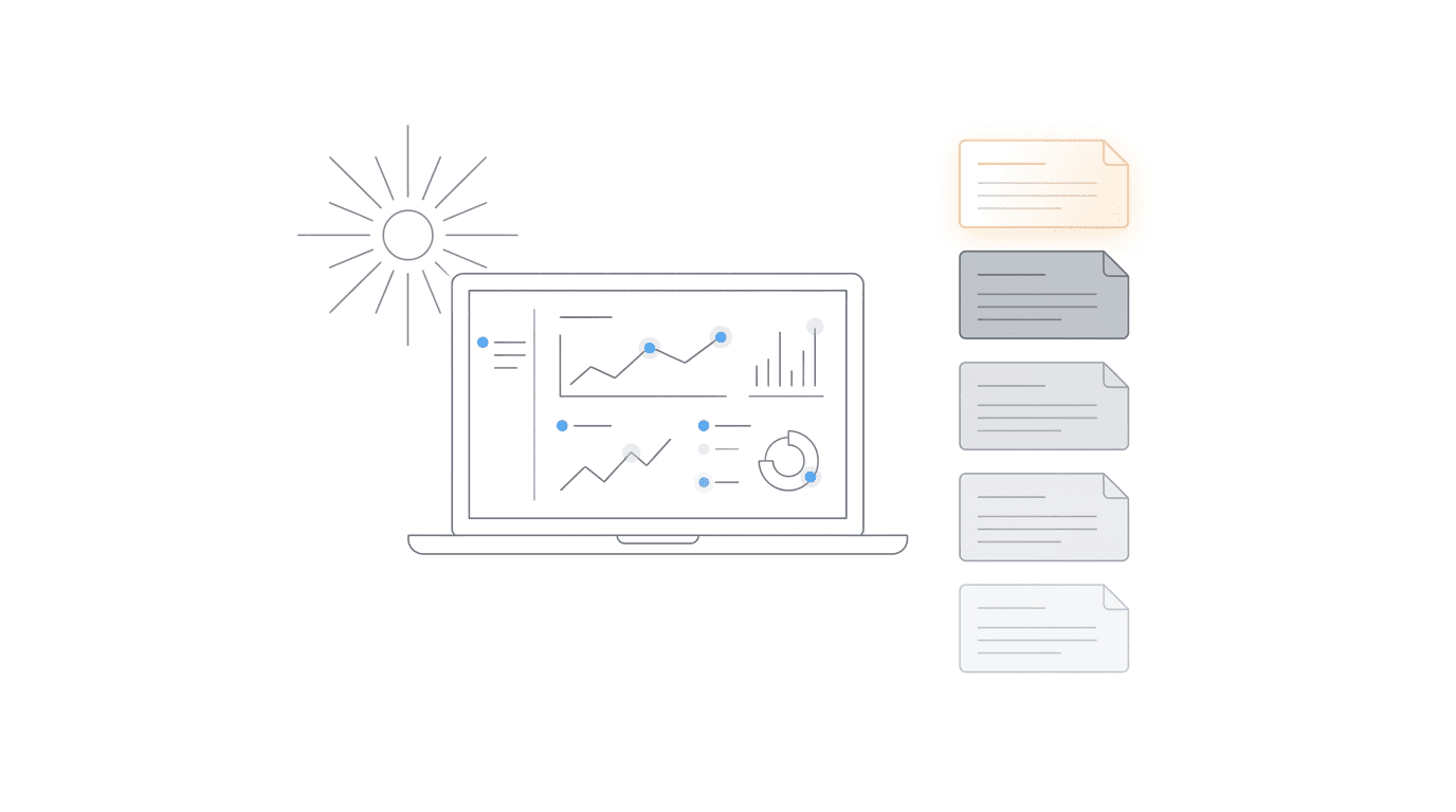 Morning triage workspace showing a dashboard with overnight changes and a top-5 priority case list