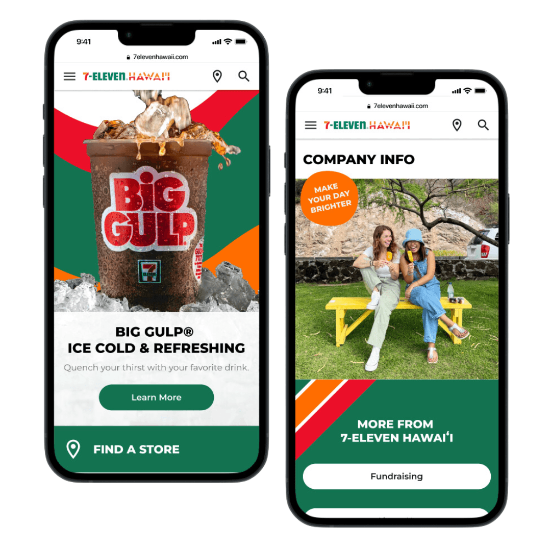 7-eleven Hawaii Responsive Design