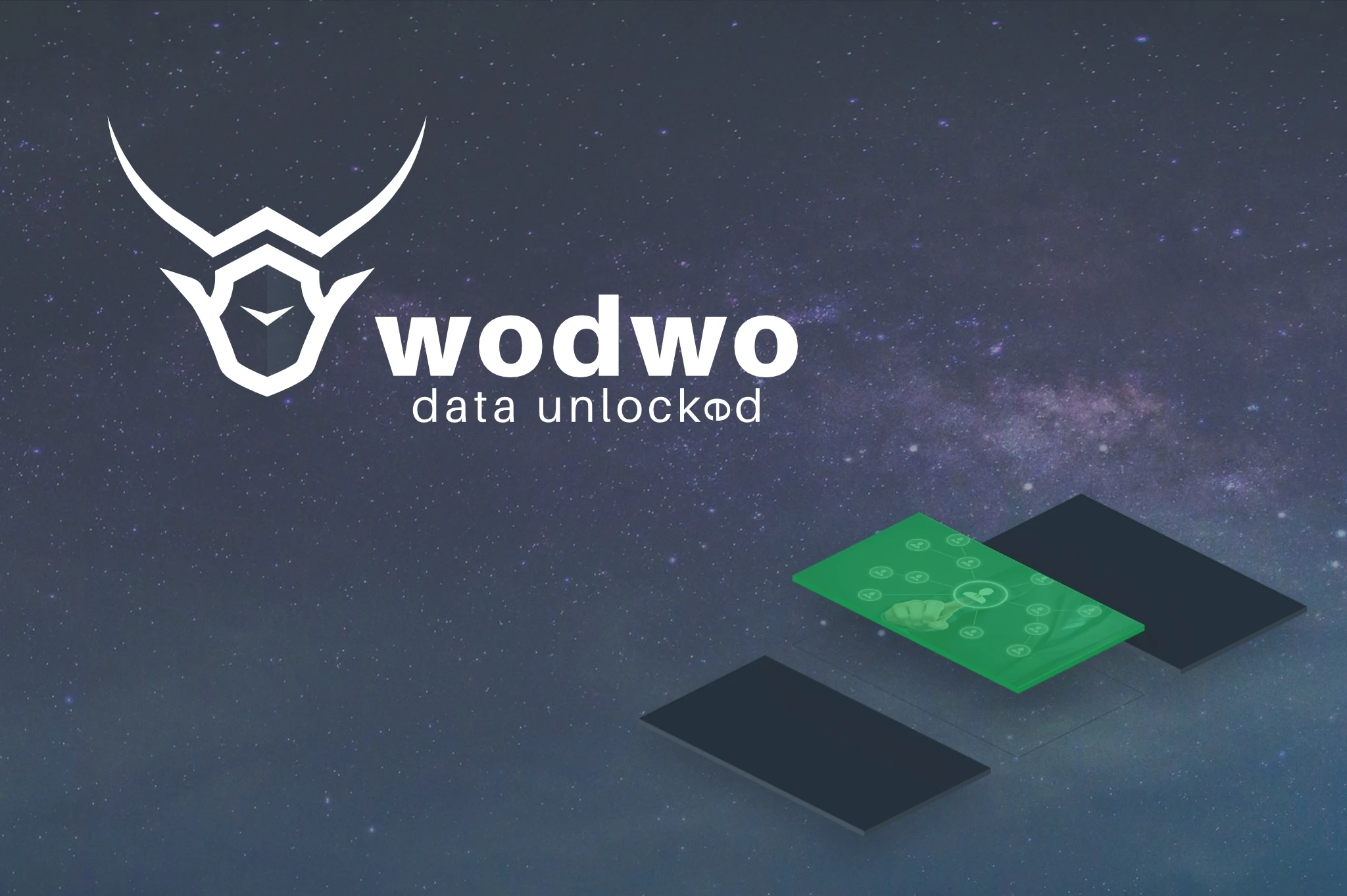 Wodwo AI audience modelling platform dashboard UI design