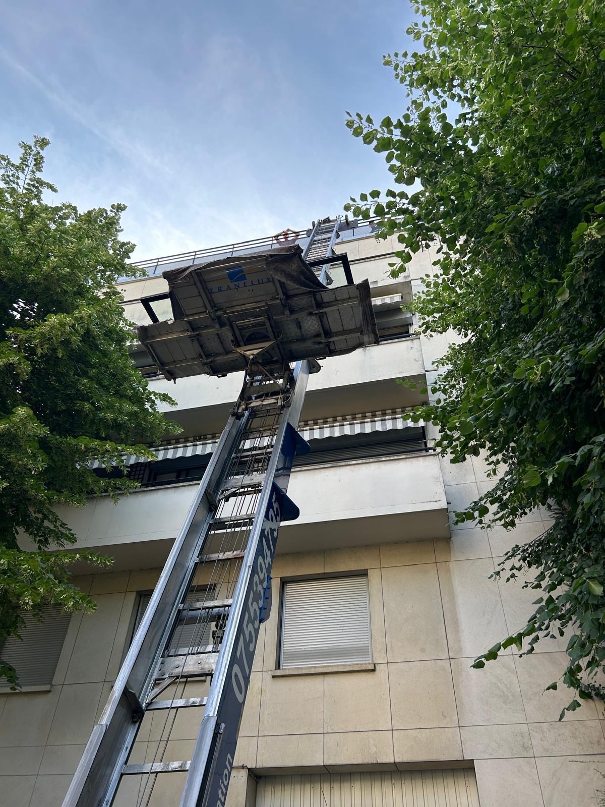 chantier pose de fenêtres