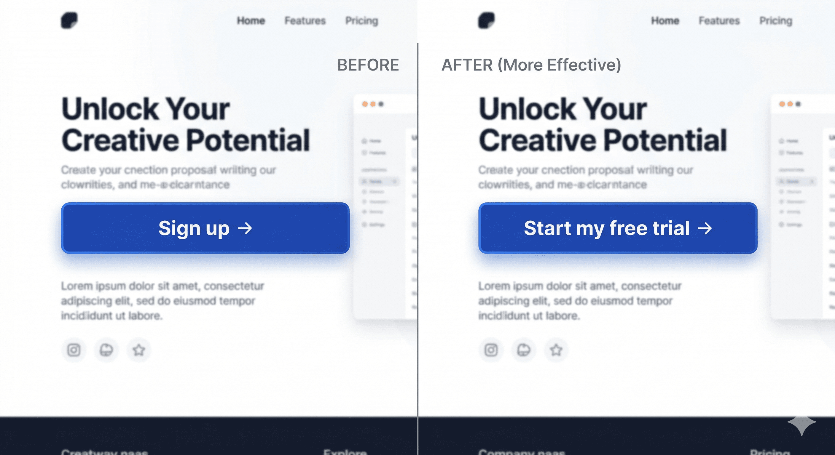 Comparing CTA text effectiveness