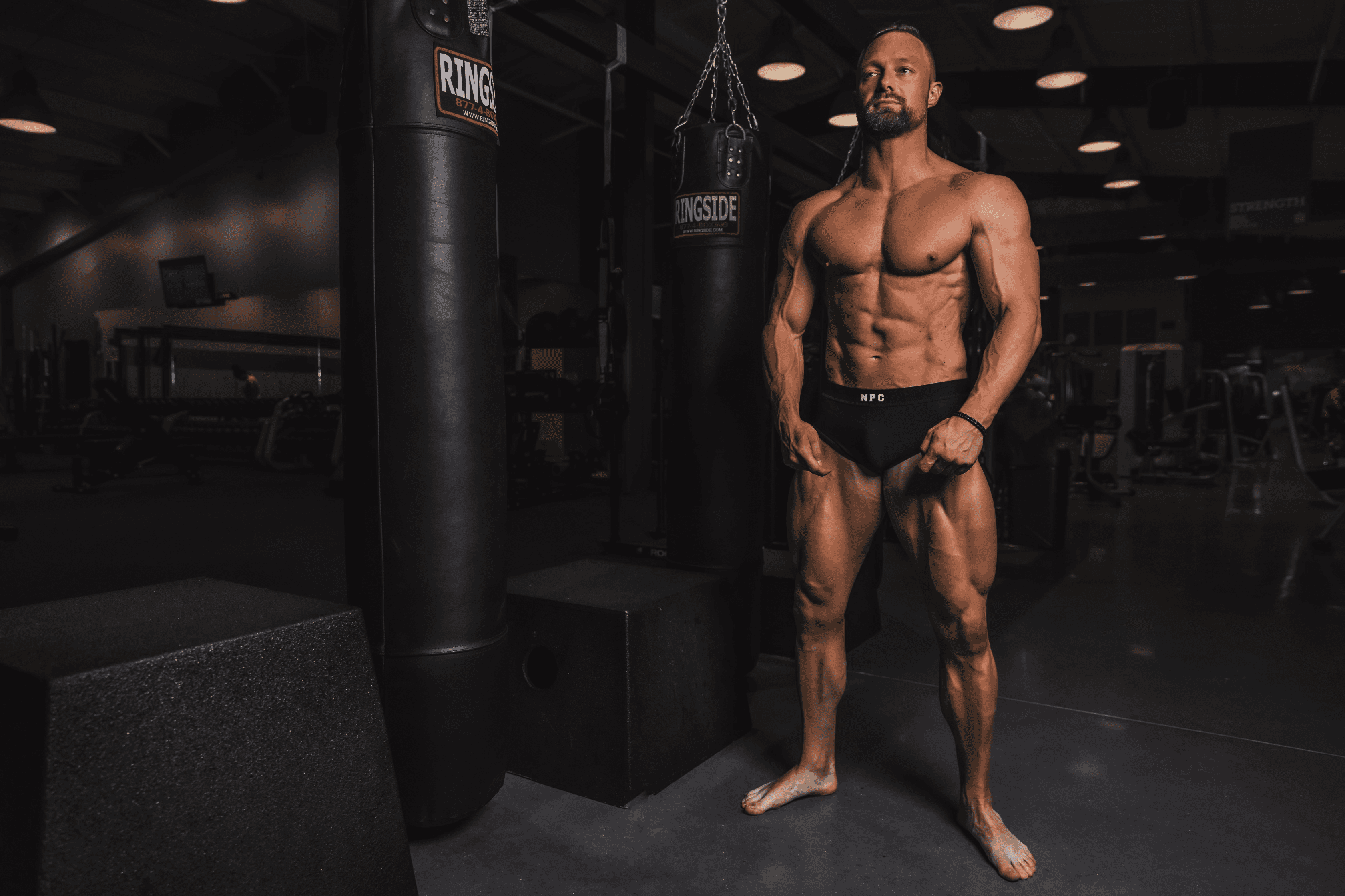 Jeremy Lankford showcasing the physique built through 10 years of Chasing Gains online coaching