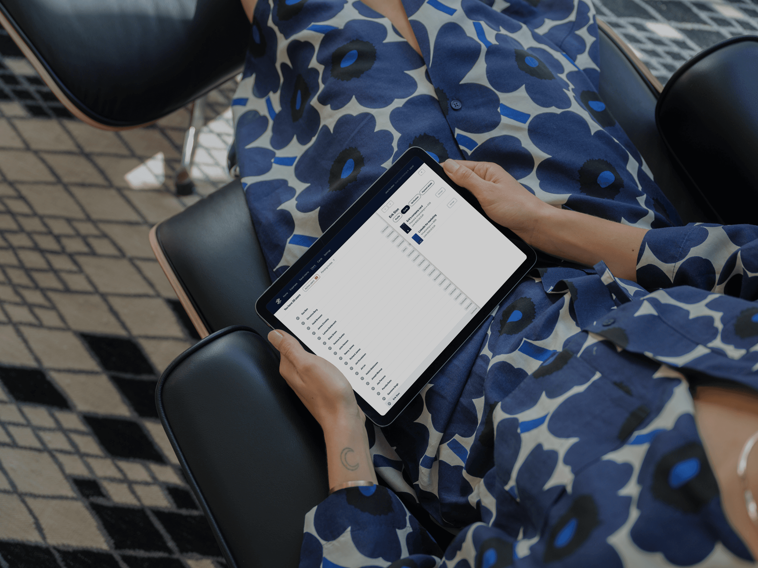 Zevoy Expenses user management is real time and easy