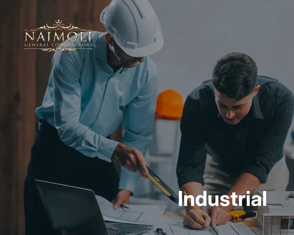 Naimoli General Contractor logo on the website's banner