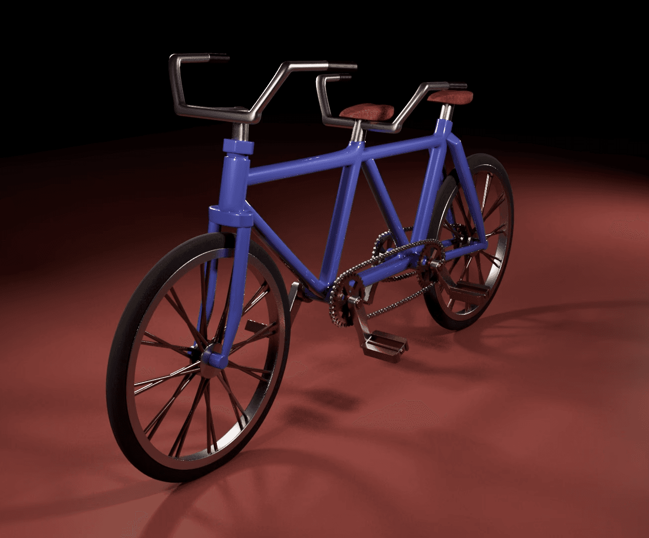 Brand New Bike (created and rendered with Maya)