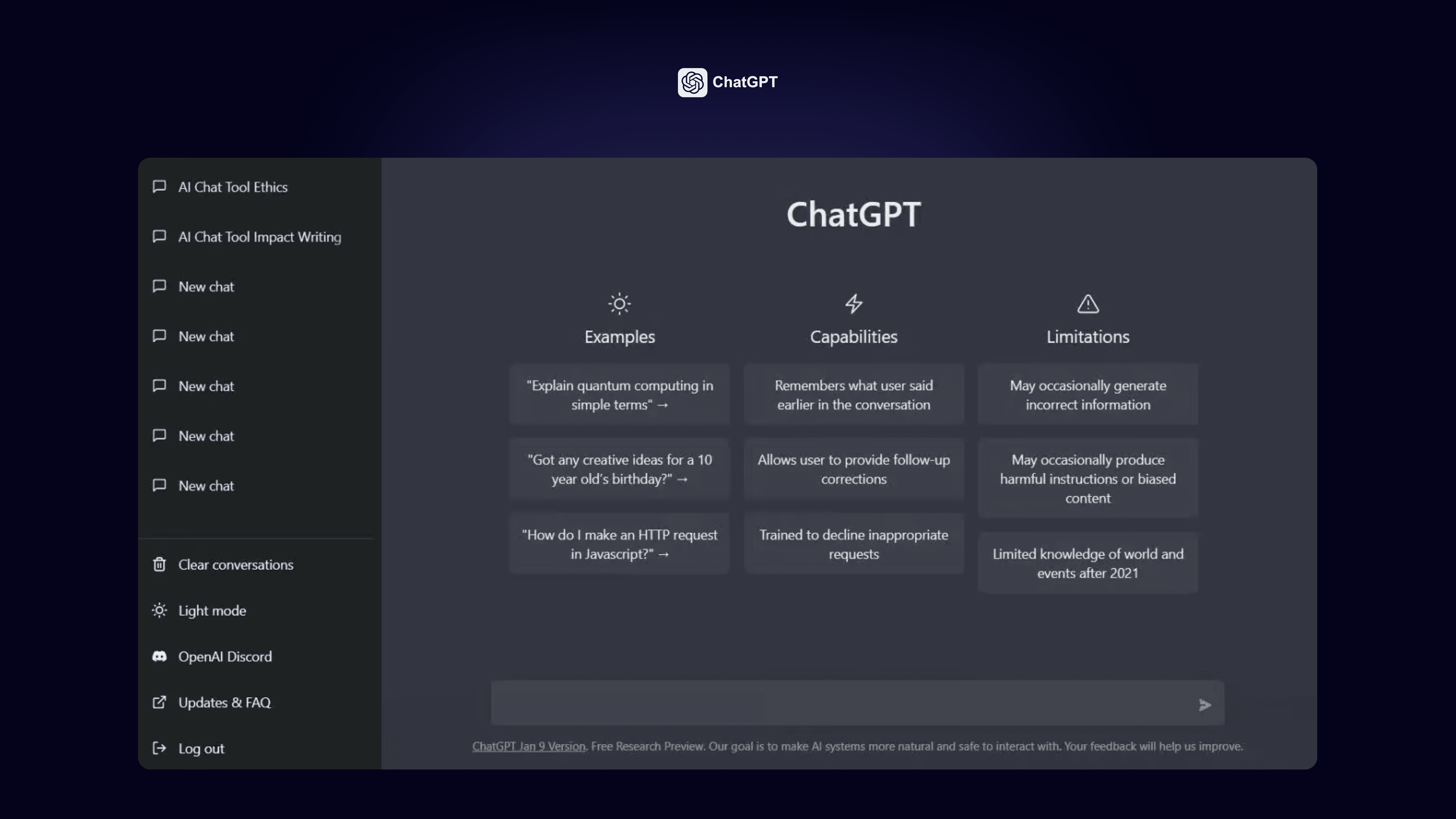 Chat GPT app