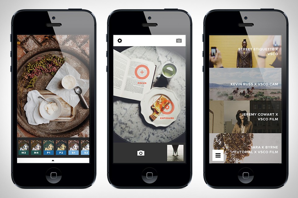 VSCO cam Editing App for Photographs