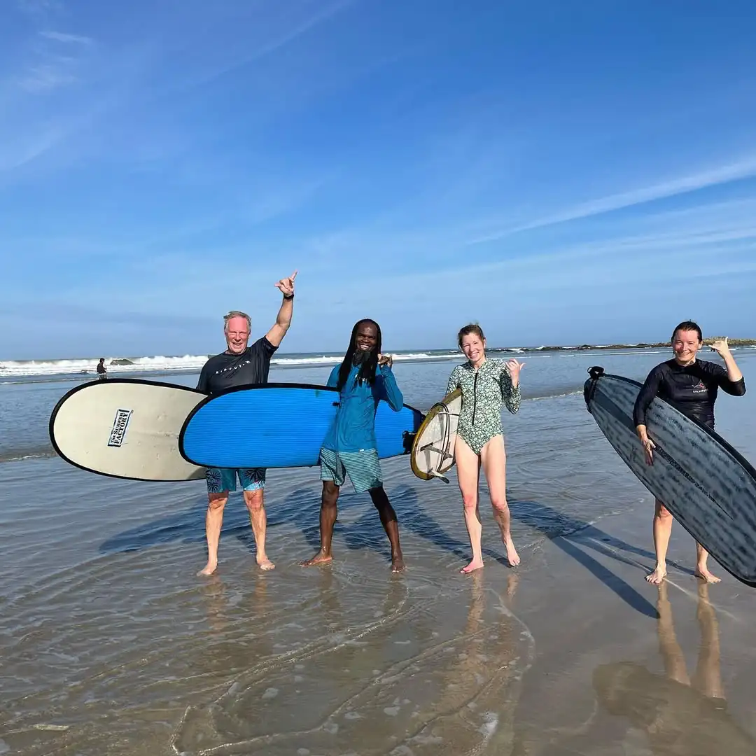 a black and white living room with a large tv
