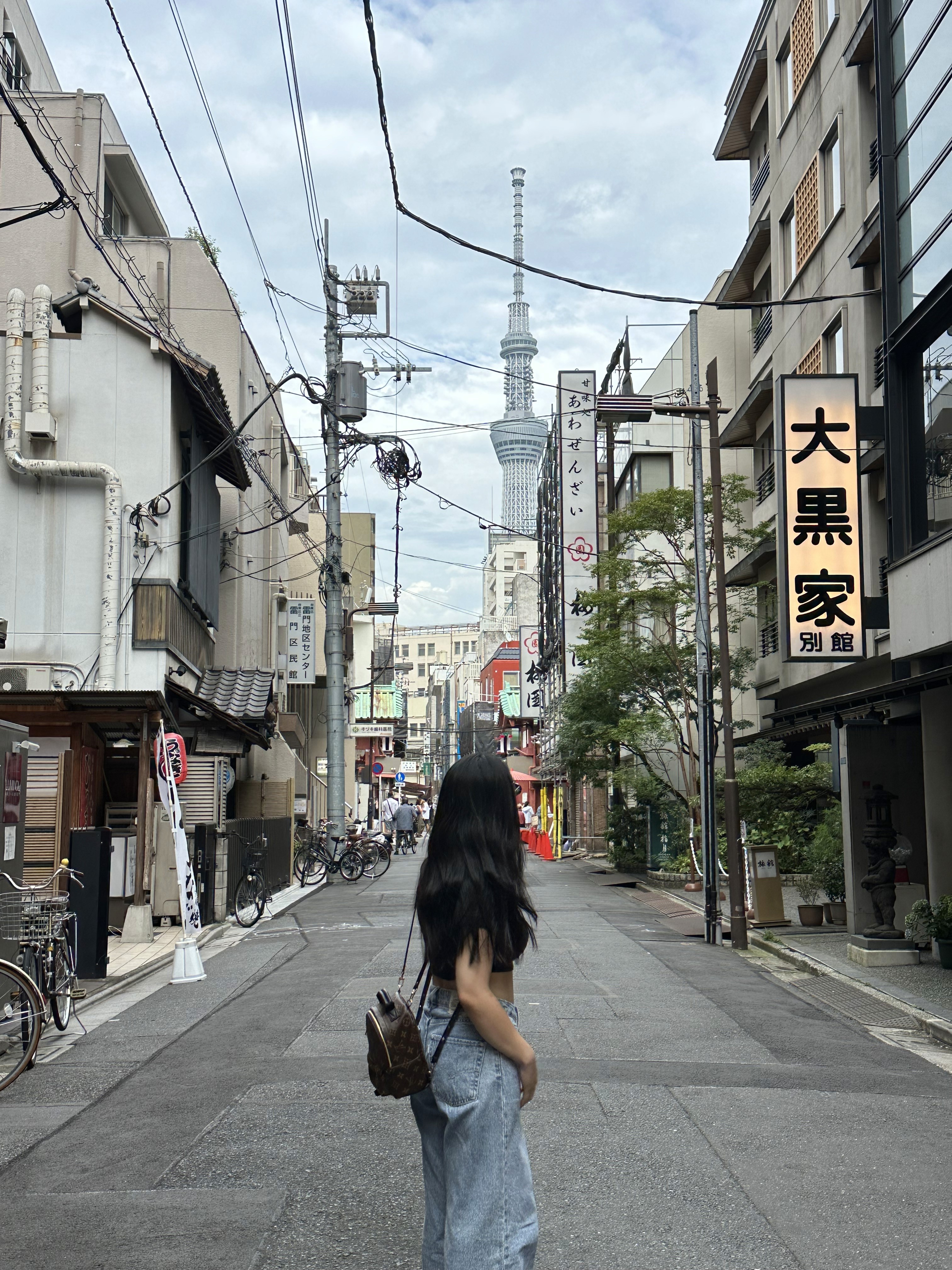 Wandering city streets