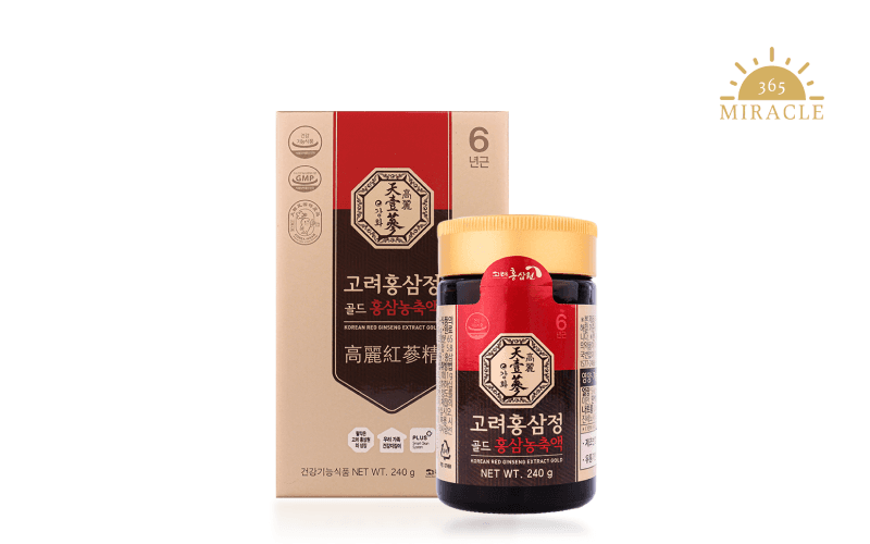 Korean red ginseng extract gold 240g