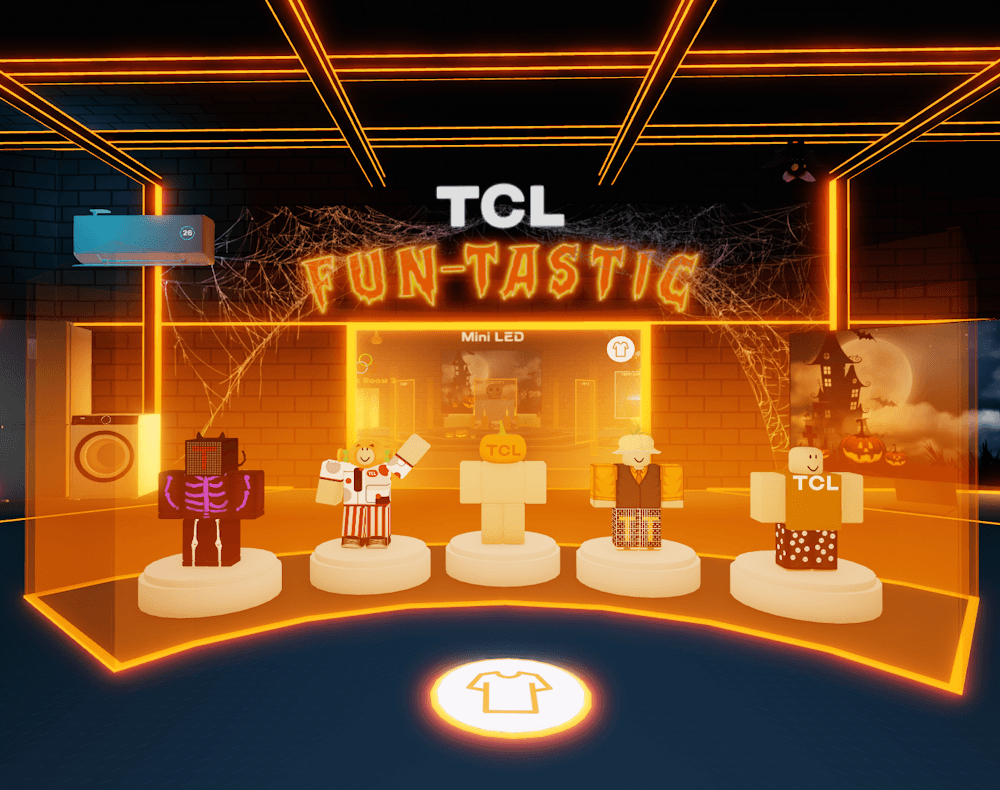 TCL Fun-Tastic Halloween Roblox experience