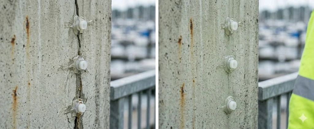 Stucco repair and texture matching on a Fort Lauderdale building exterior — Planet Construction FL