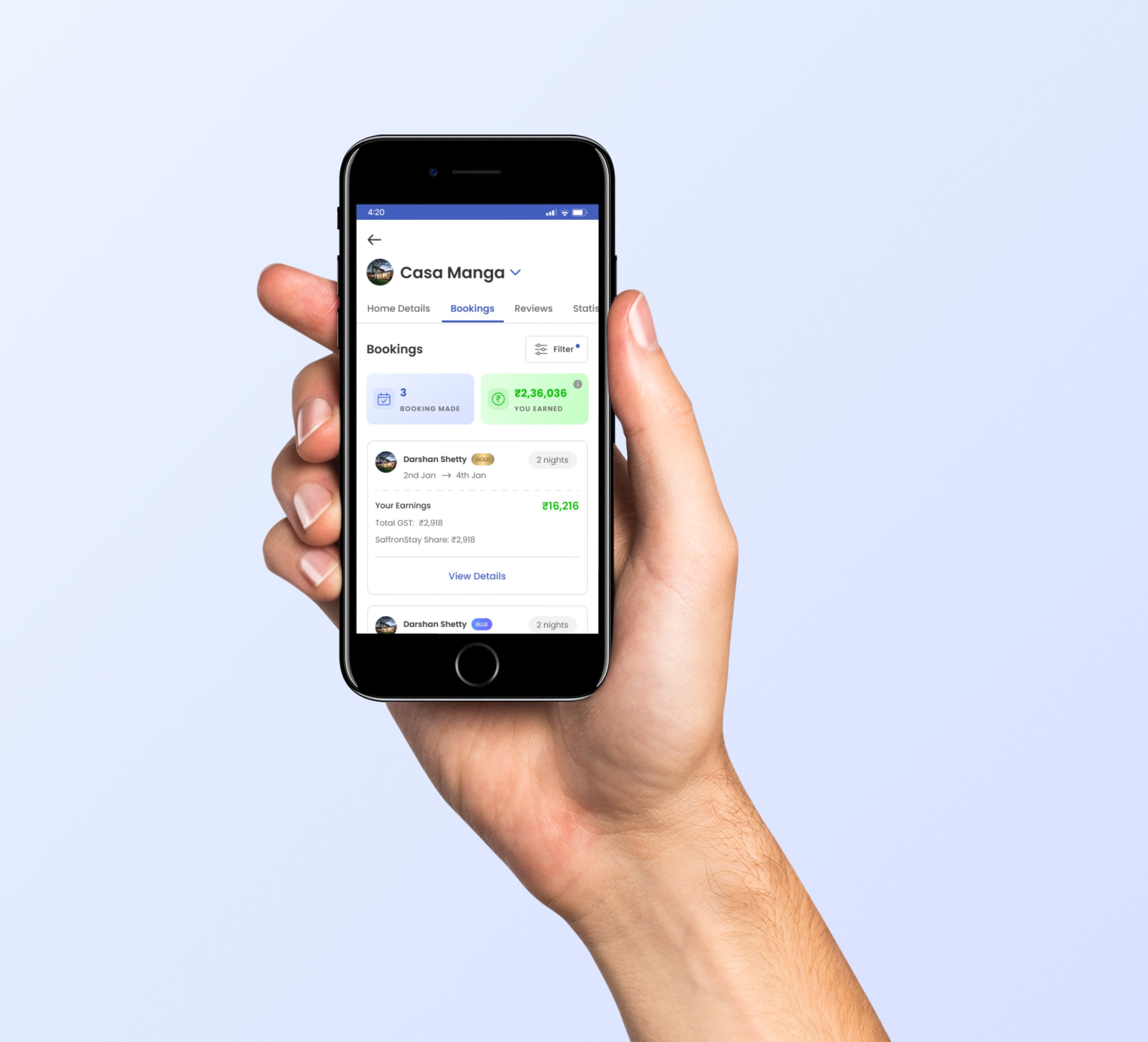 Project showcase laptop mockup