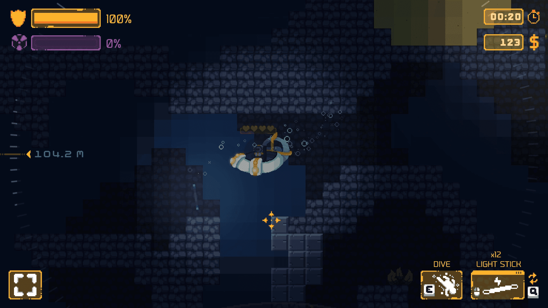 Hidden Depths Game Screenshot 1 - By Samuel Tomé, Designer & Game Developer