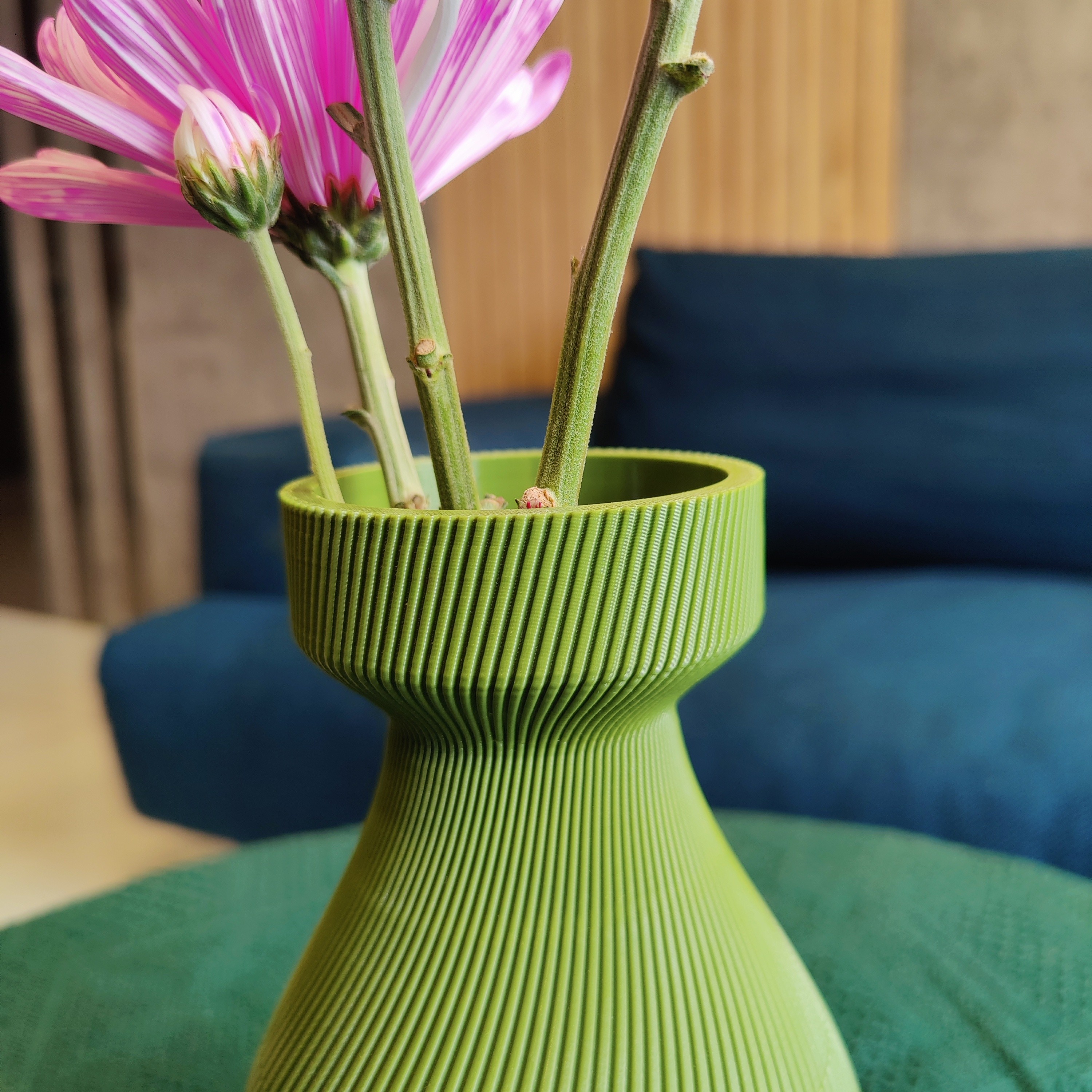 Japandi Vase Green