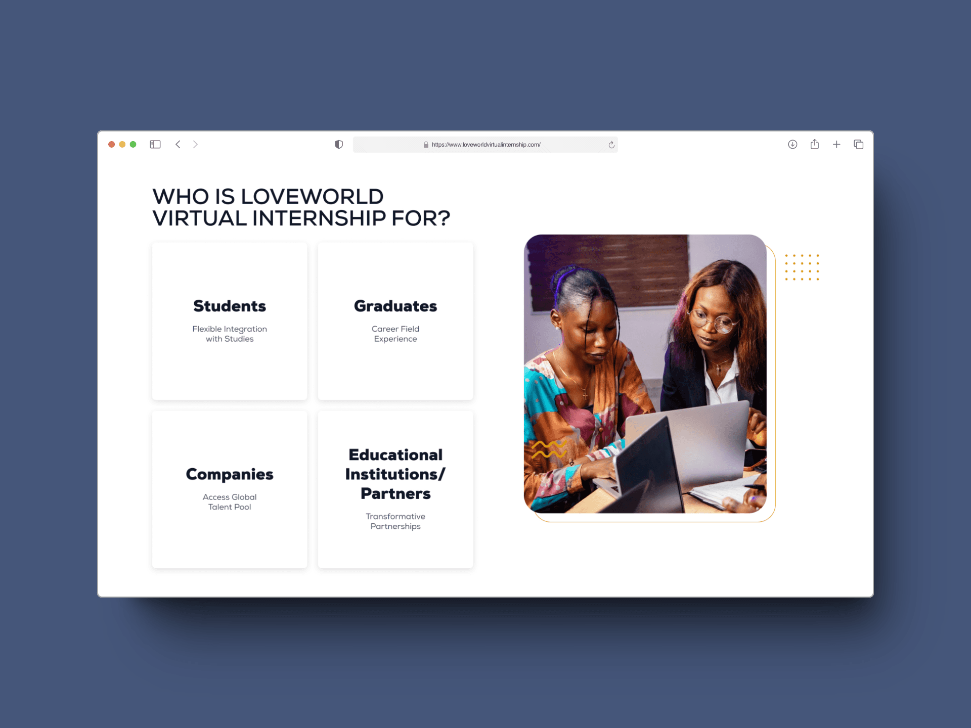 Website who is section
