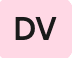Avatar circolare rosa con iniziali DV appartenenti a Daniele Verdenelli