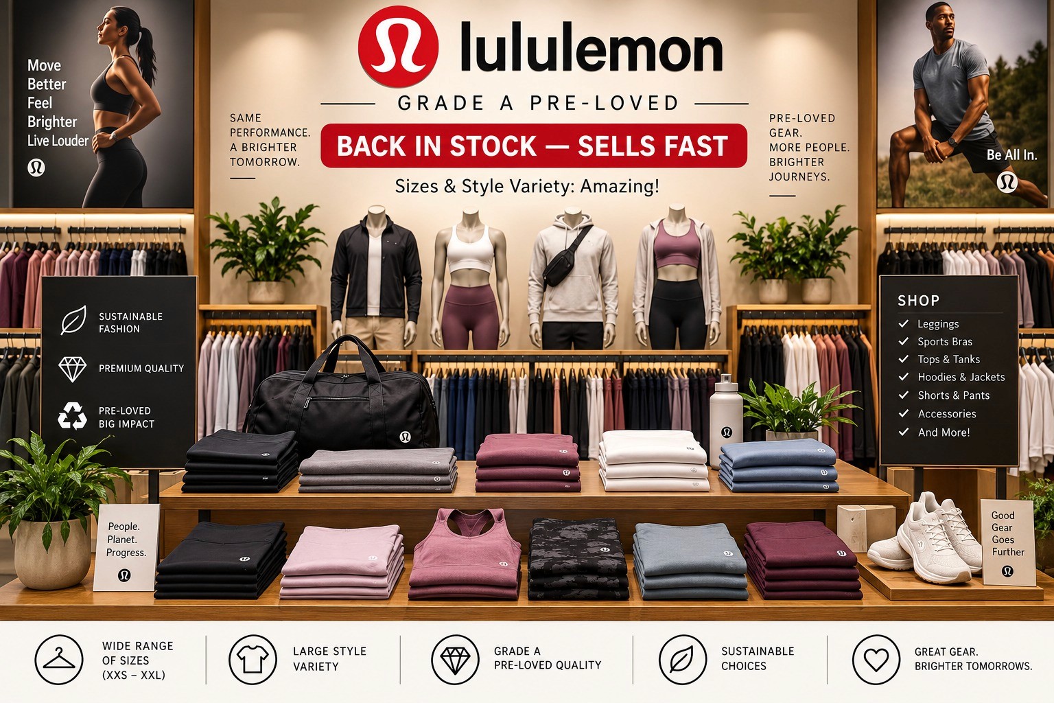 Lululemon Grade A Pre-Loved