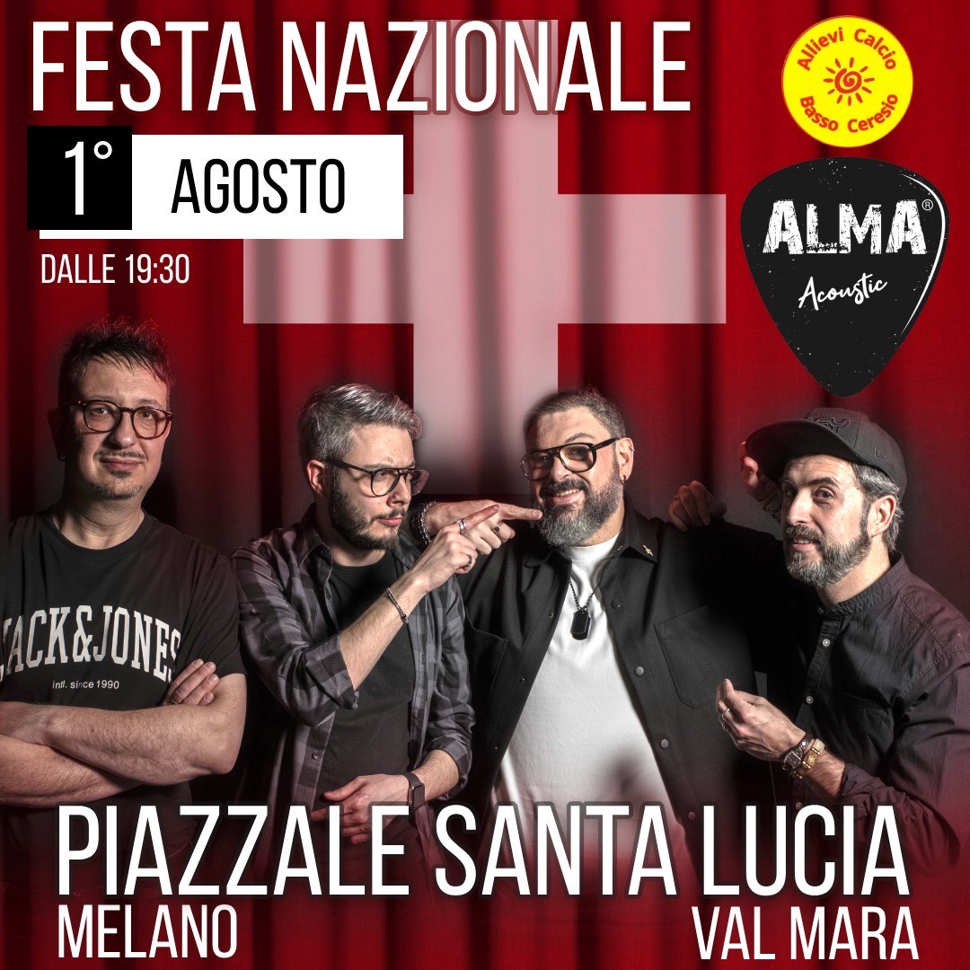 Melano - Festa nazionale - Locandina