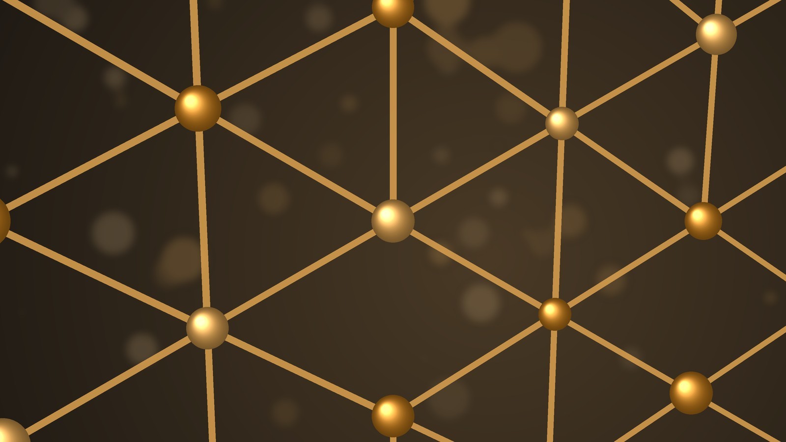 Abstract hexagonal molecular lattice, cover image for research-only notice