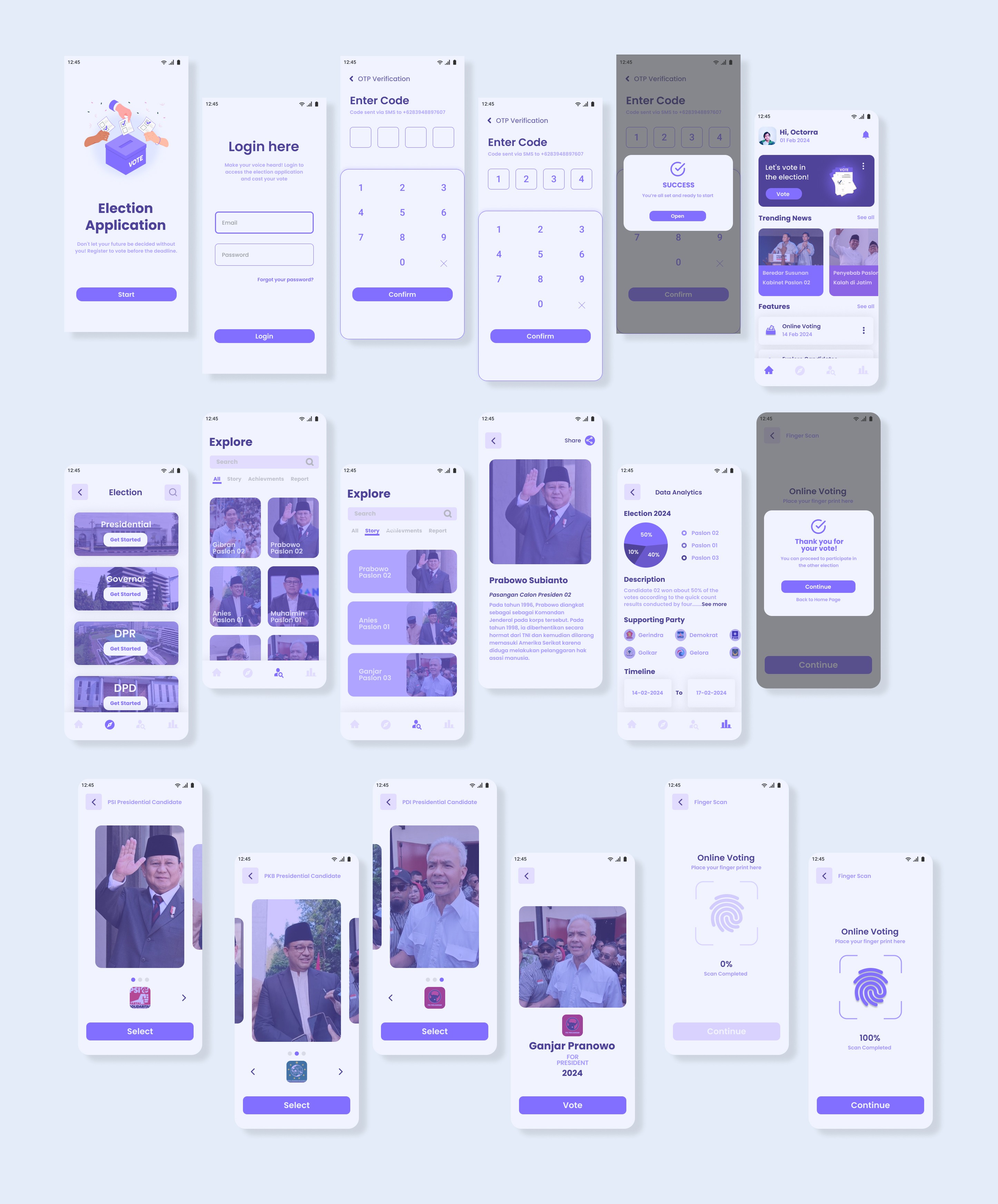 Flow Election Application