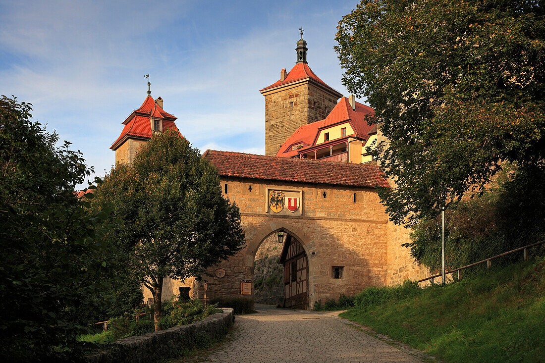 Das Kobolzeller Tor Rothenburg ob der Tauber