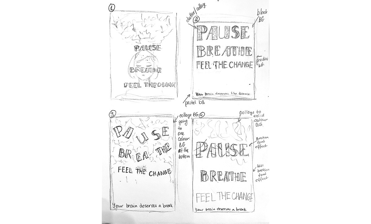 initial sketches of the concept