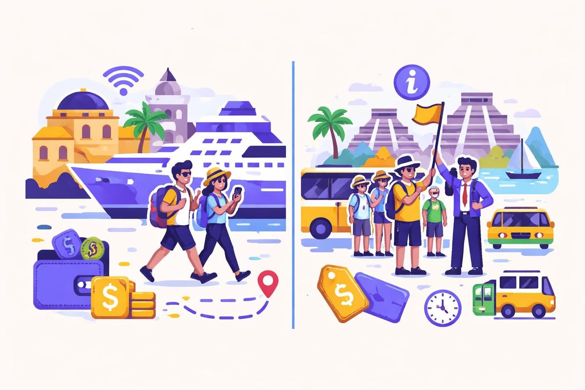 Shore excursion planning