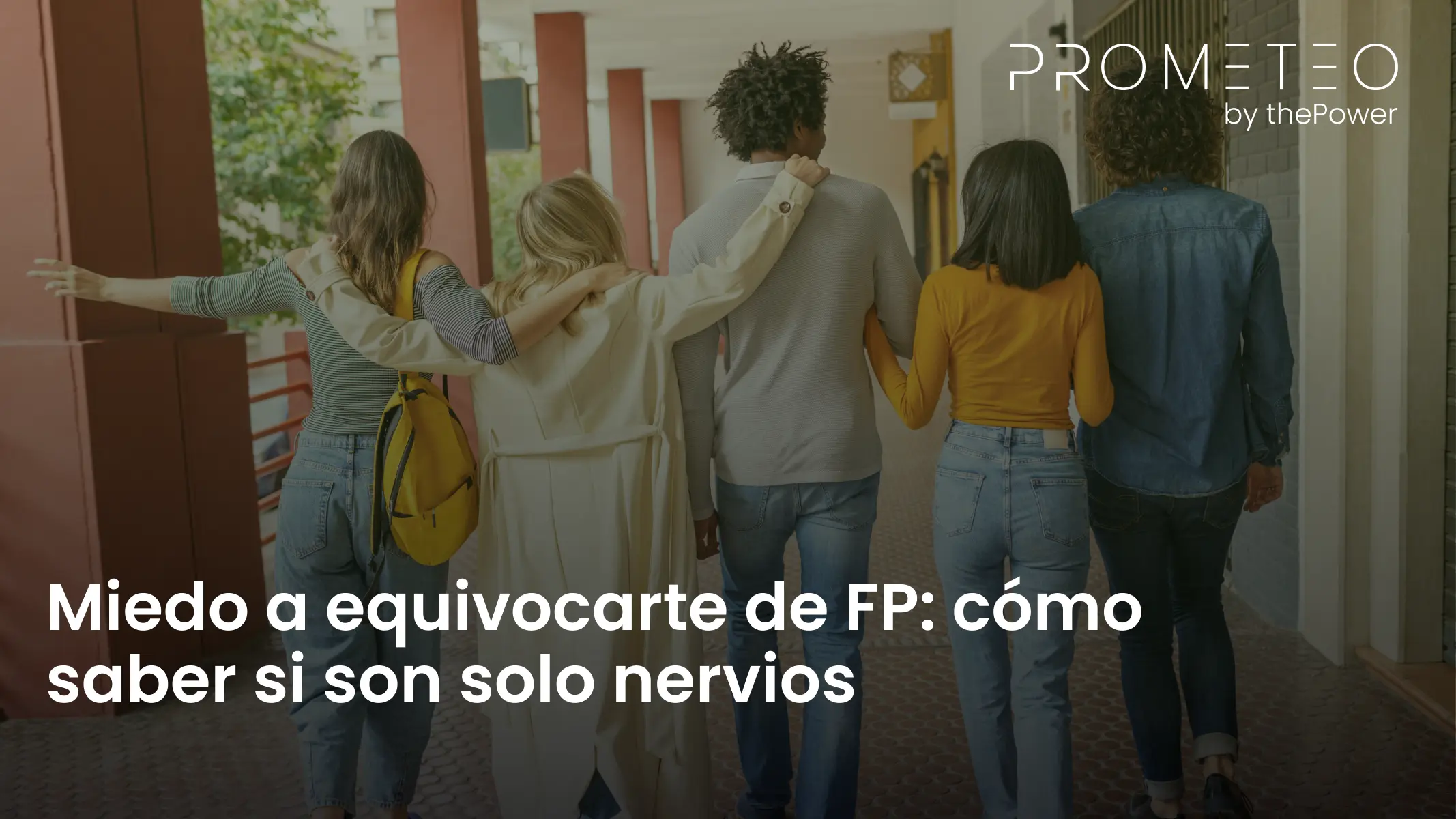 Miedo a equivocarte de FP: cómo saber si son solo nervios