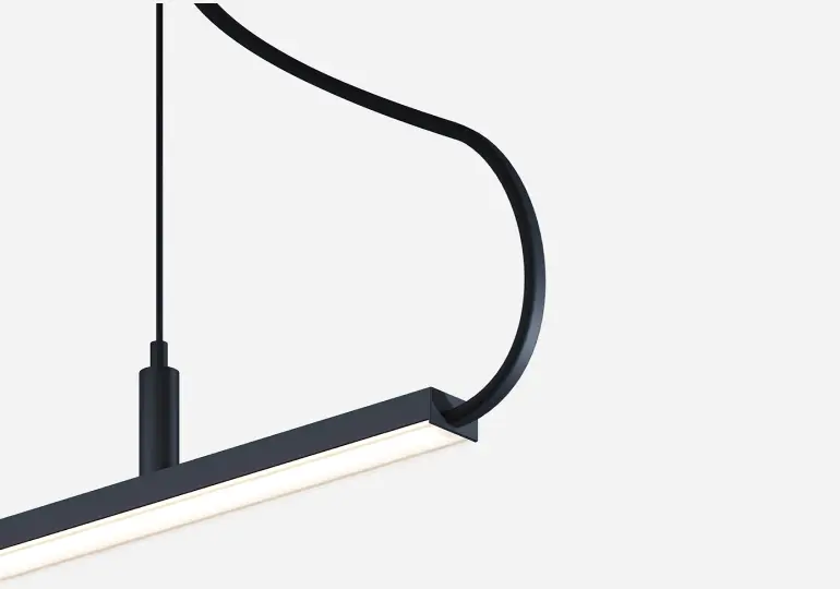 Lámpara colgante de Luz Negra