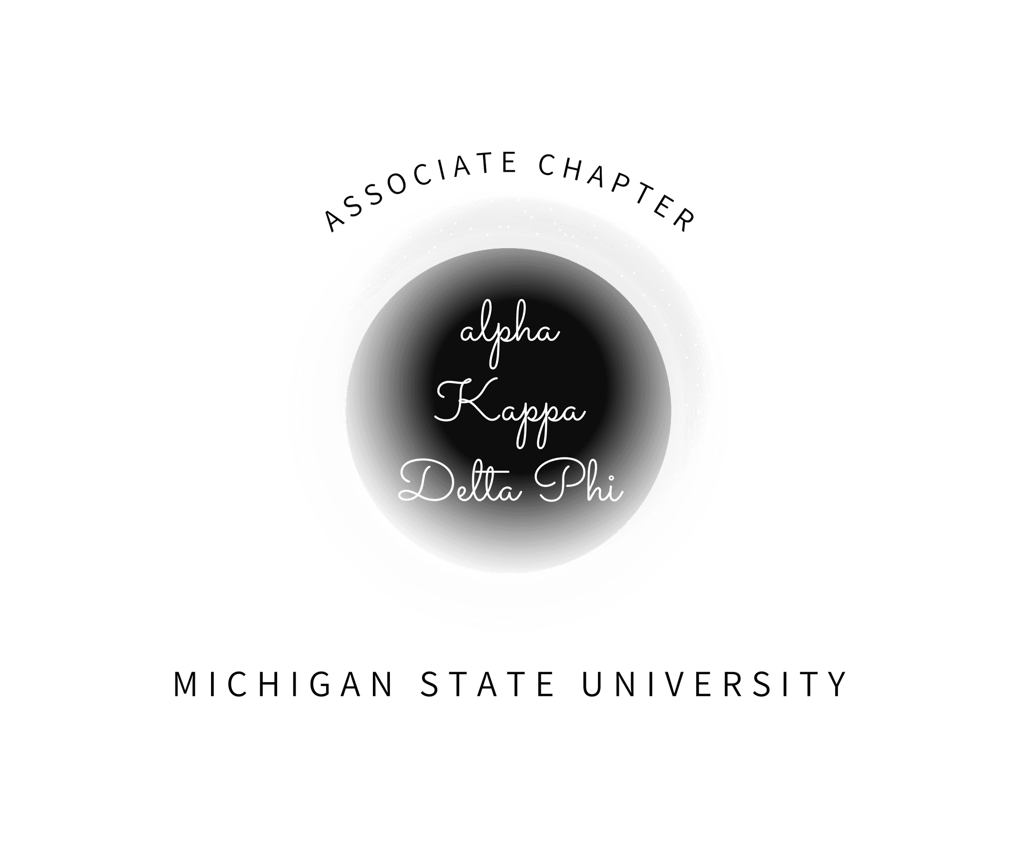 Grey metallic flower shaped object