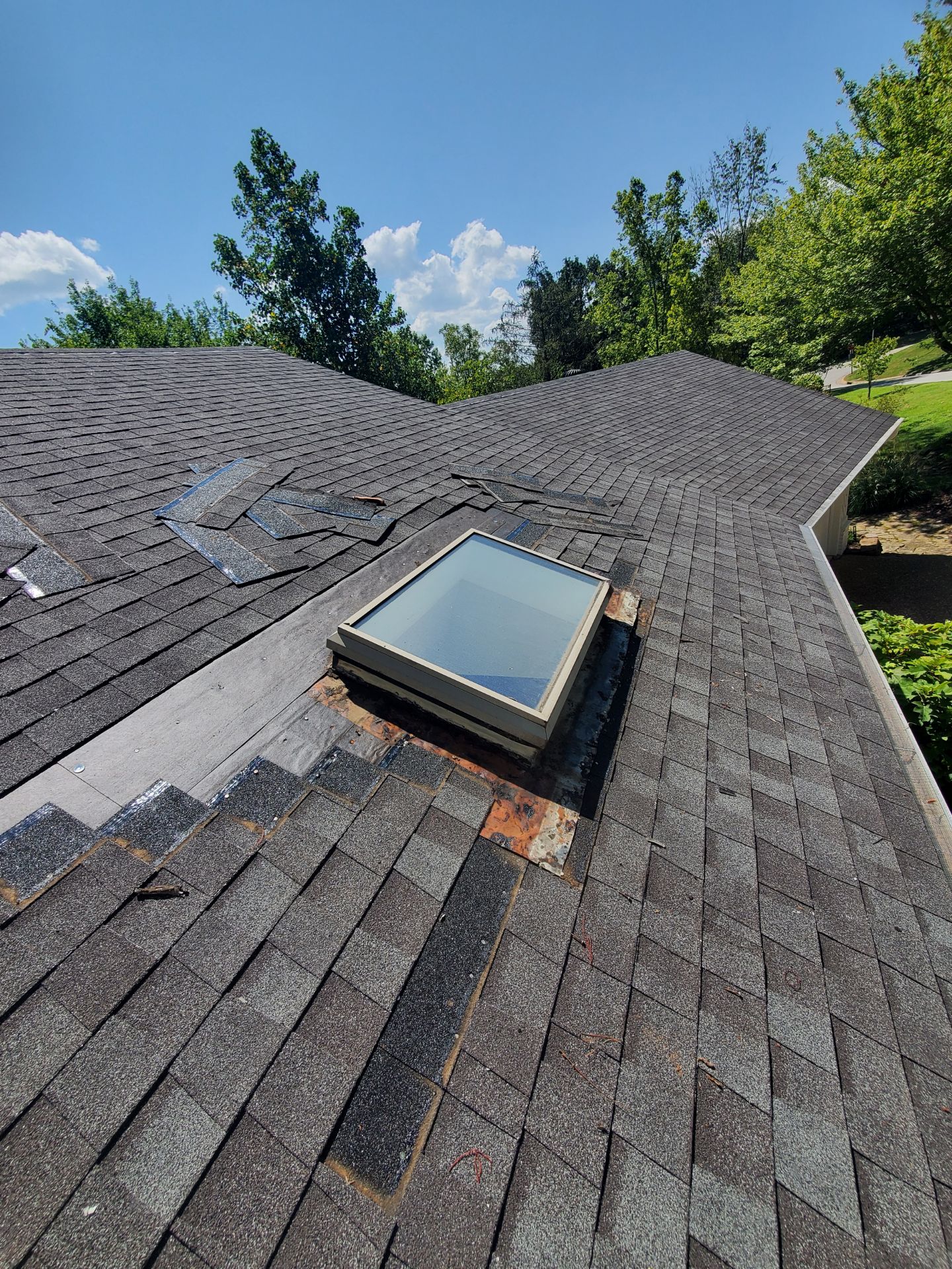 Residential Roofing - Skylight Repair 