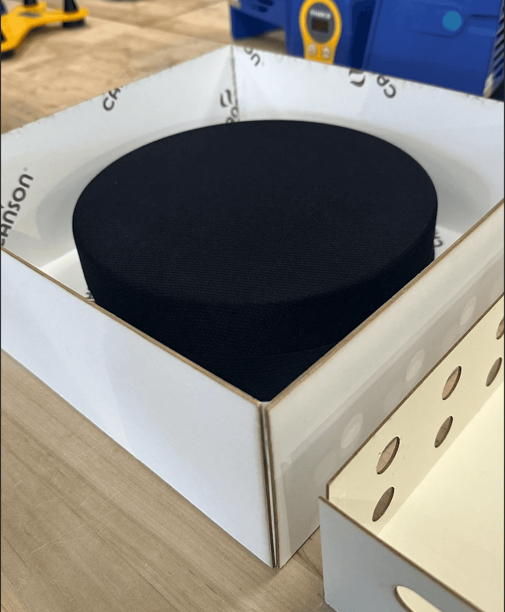 a cell phone on a table