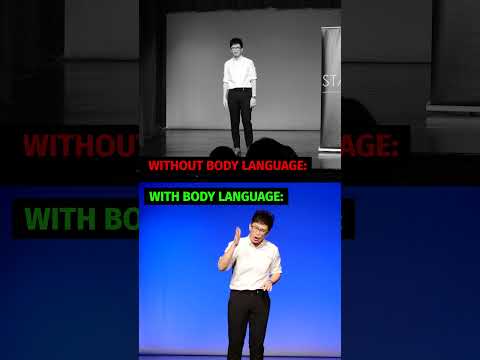 Which one was better? With or without body language? 👀
