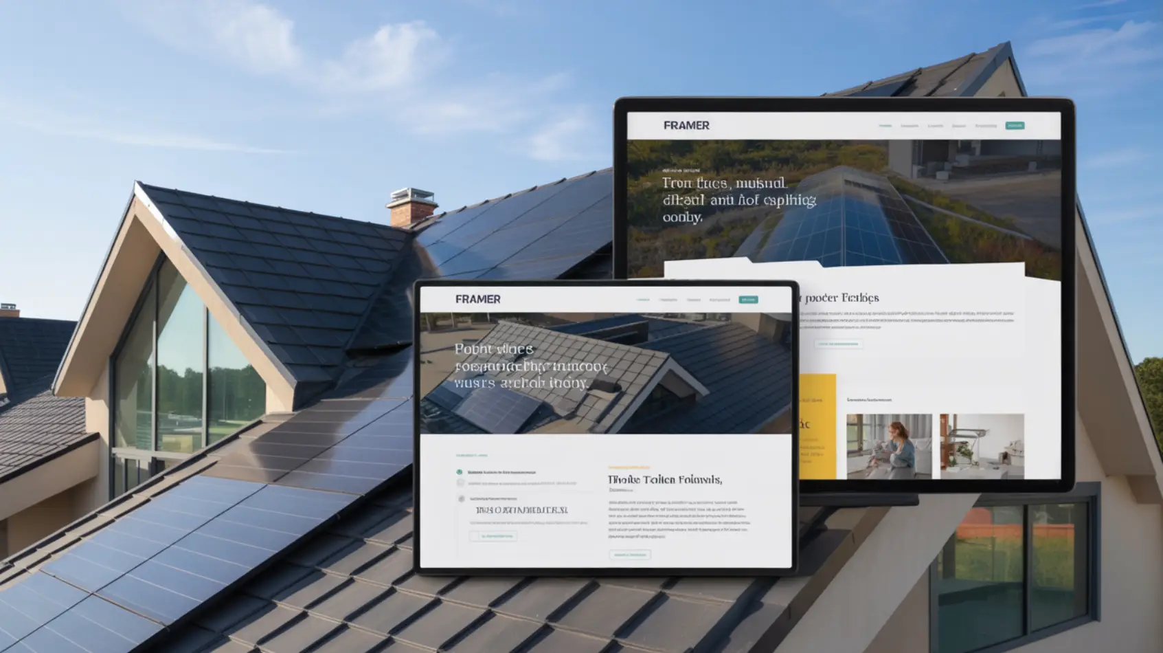 Roofing & Solar Service Website Templates