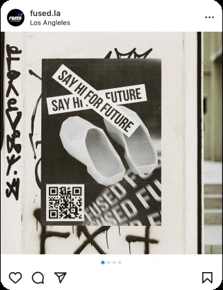 Fused Instagram post