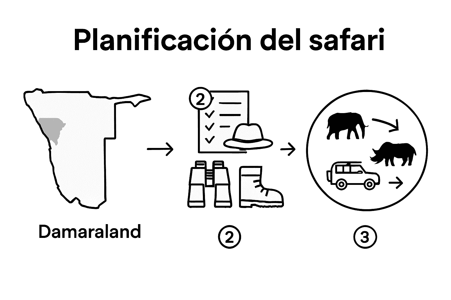 Cómo organizar tu safari ideal en Damaraland: pasos clave para una experiencia inolvidable